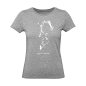Preview: Willy Brandt Zeichnung Damen T-Shirt