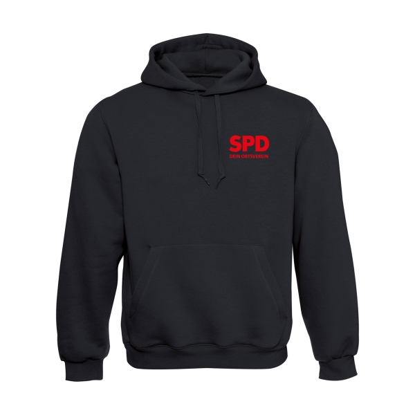 SPD Ortsverein Hoodie (kleines Logo) (unisex)