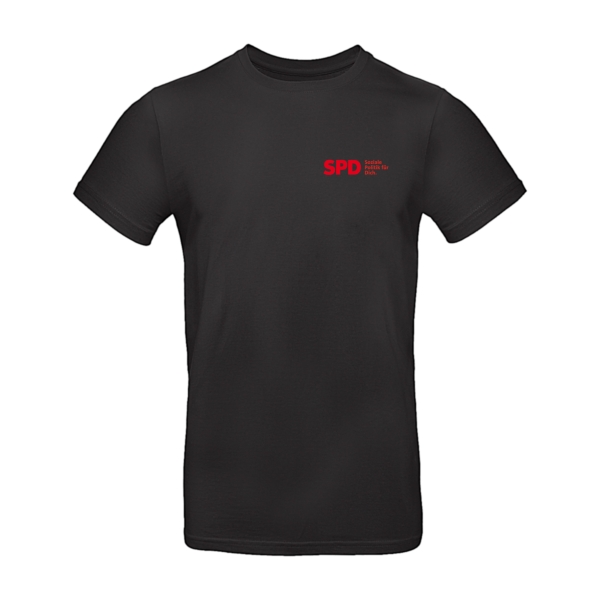 SPD Soziale Politik für Dich Herren T-Shirt (kleines Logo)