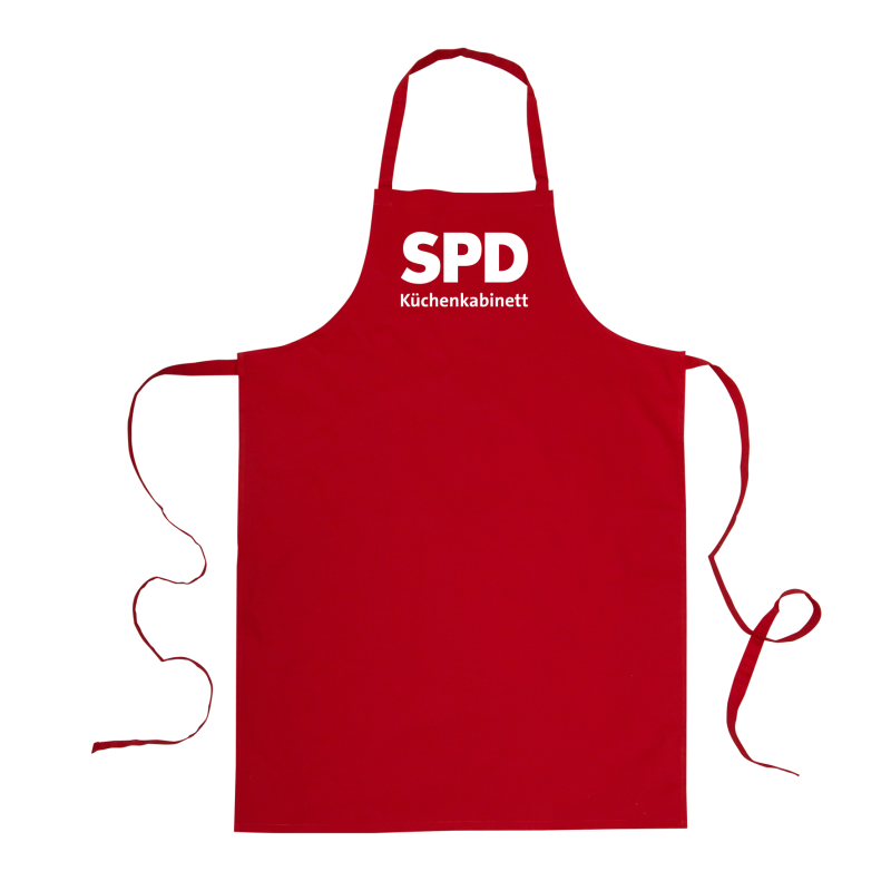 Latzschürze SPD Küchenkabinett